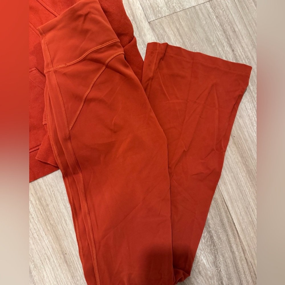 lululemon flared leggings